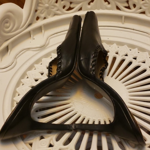 Charles David by Natalie M Women's Leather sole high heel SZ 7.5 - Picture 2 of 8